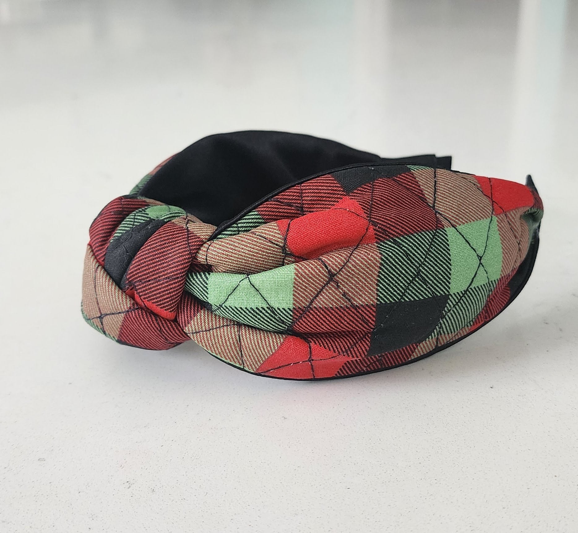 Quilted Christmas Collection Knotted Headband