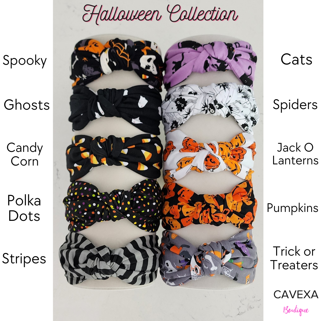 Halloween Collection Knotted Headband