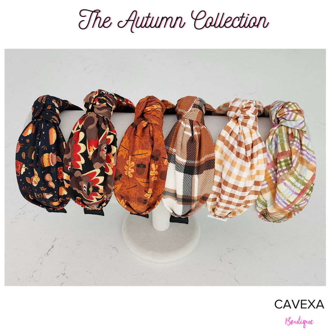 Autumn Collection Knotted Headband