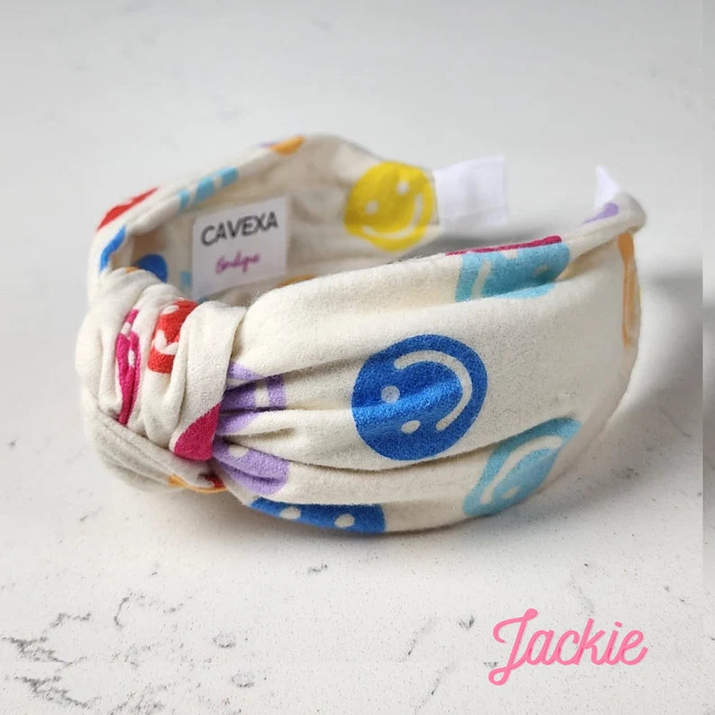 Smiley Collection Knotted Headband