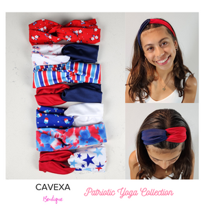 Patriotic Yoga Headband Collection