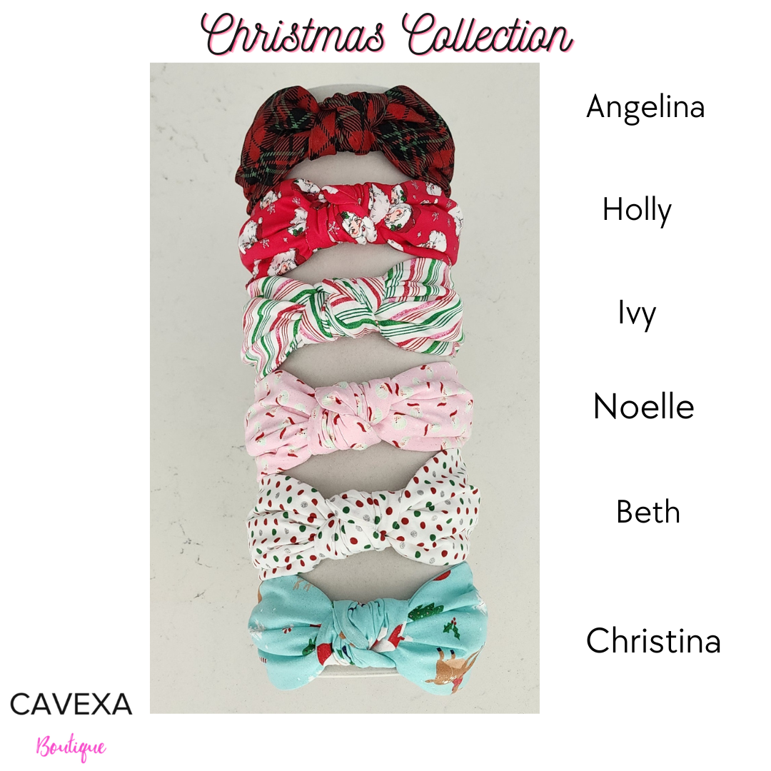 Christmas Collection Knotted Headband