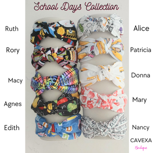 School Days Collection Knotted Headband