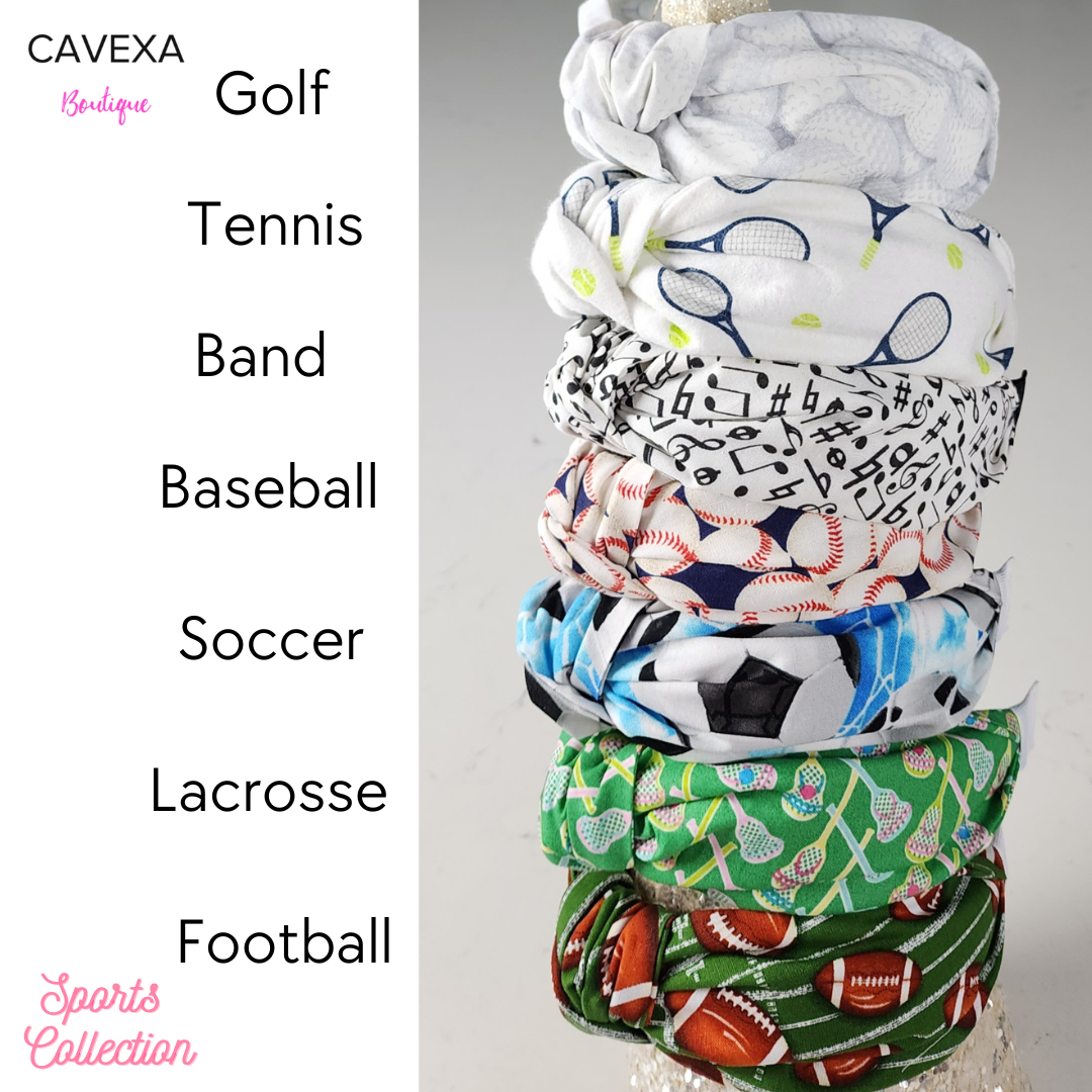 Sports Collection Knotted Headband