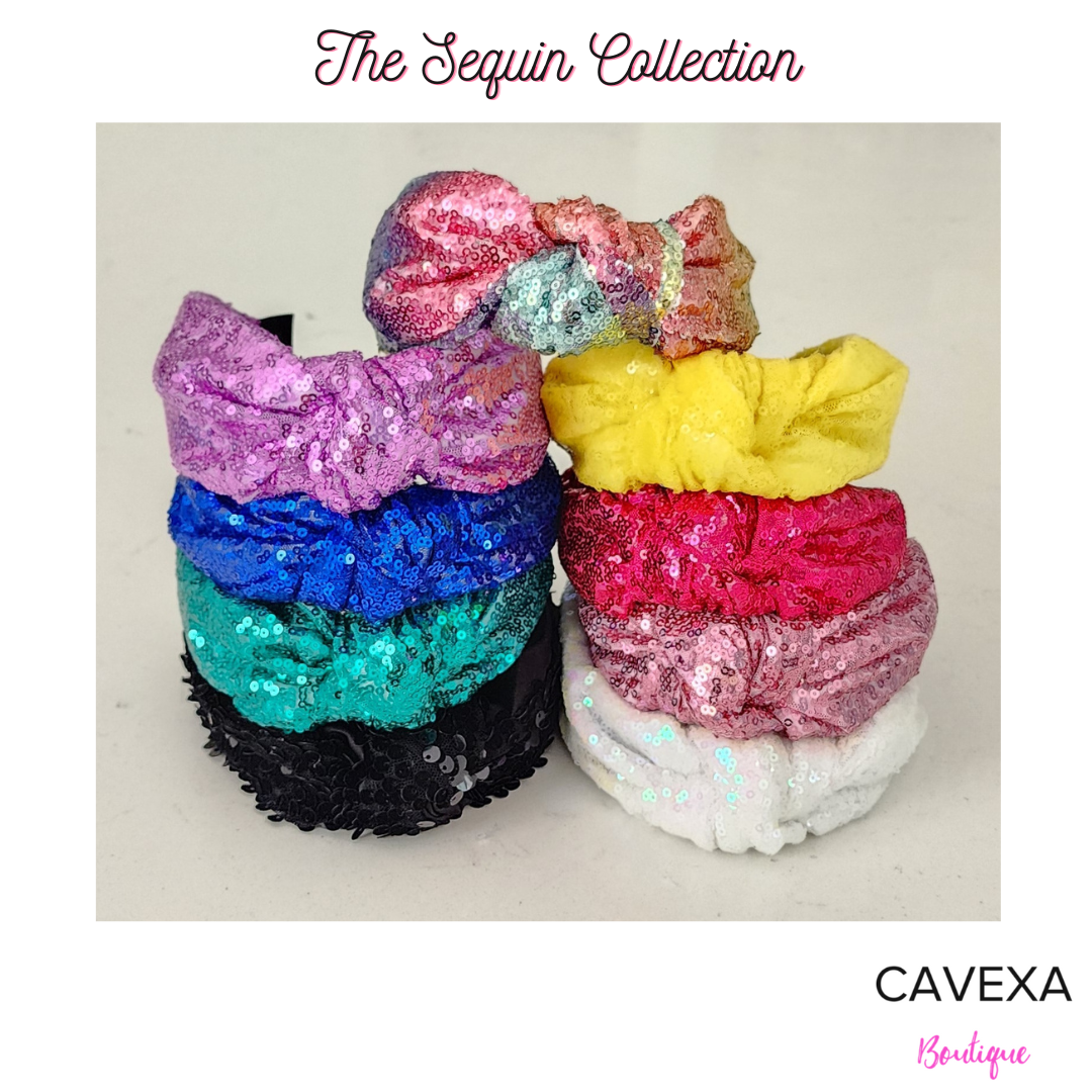 Sequin Collection Knotted Headband