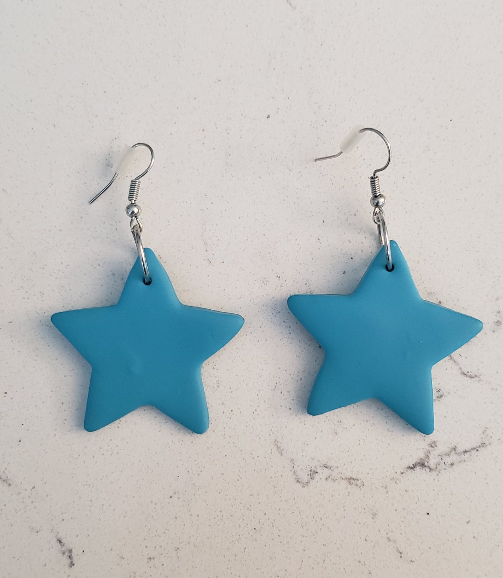 Clay Earrings - Star