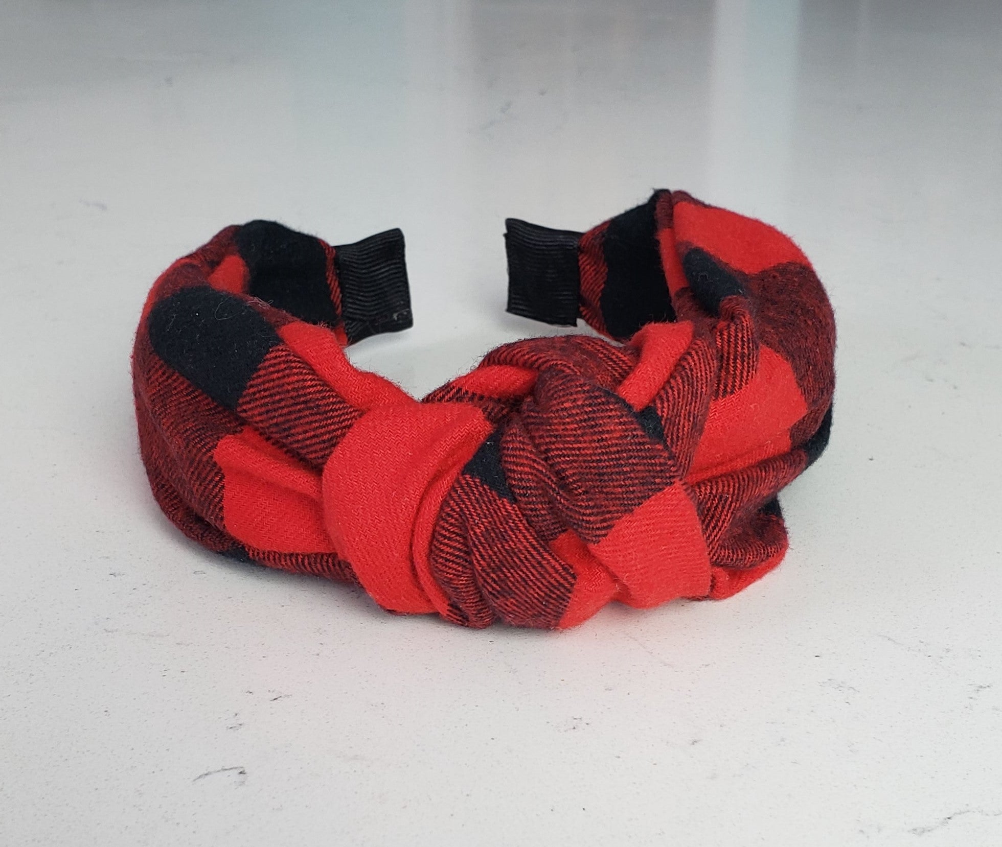 Maggie Flannel Knotted Headband