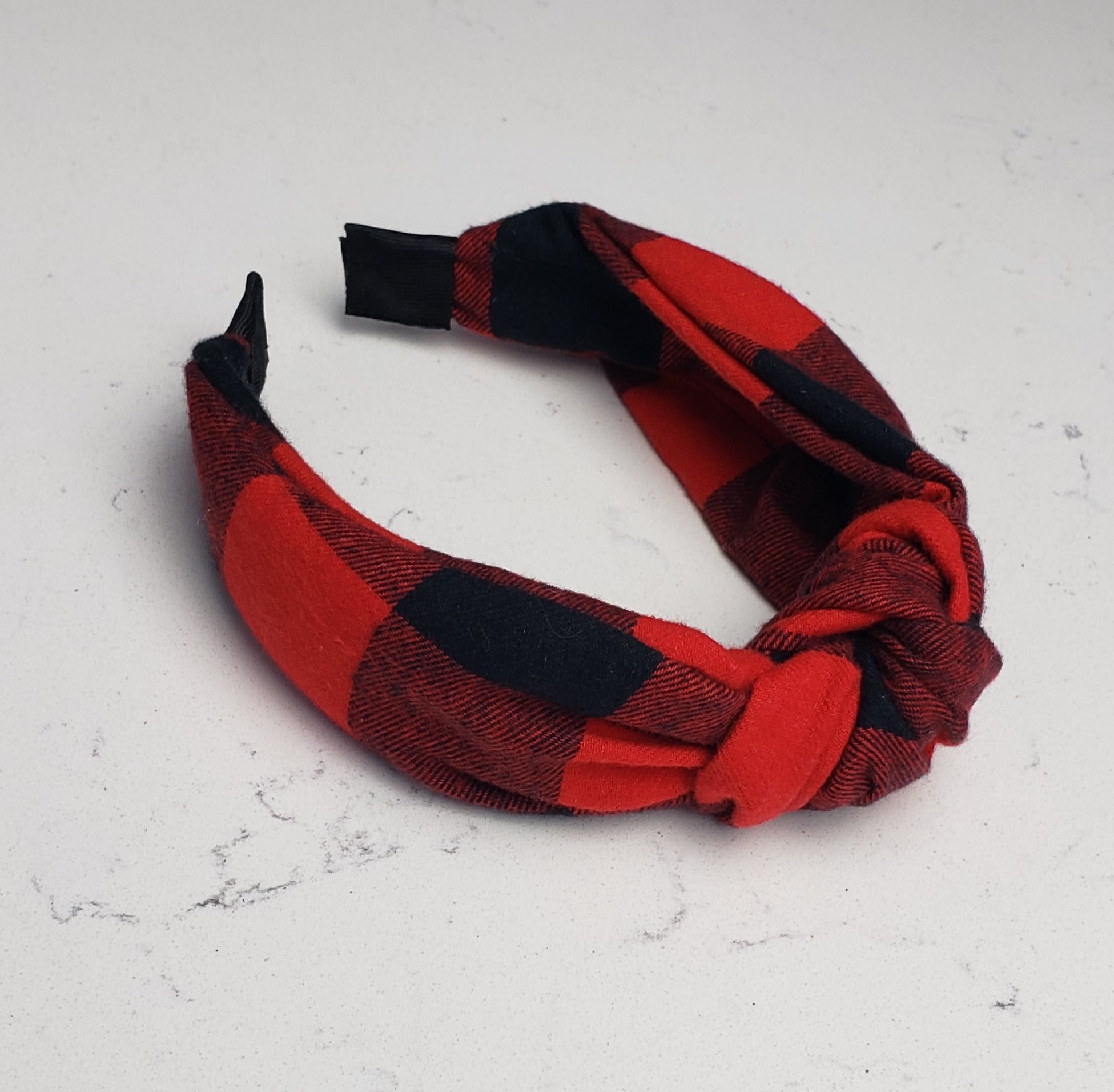 Maggie Flannel Knotted Headband