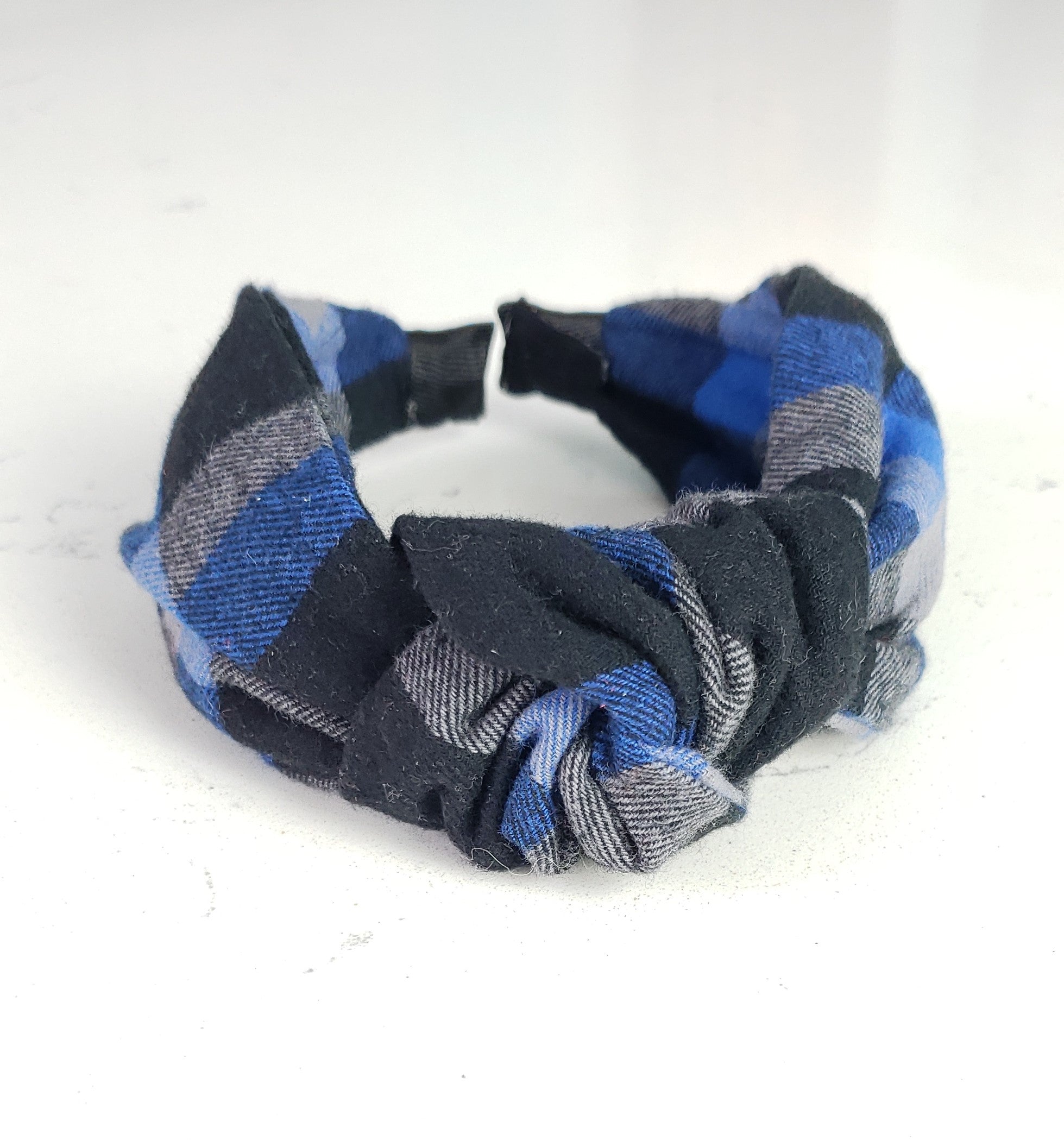 Madison Flannel Knotted Headband