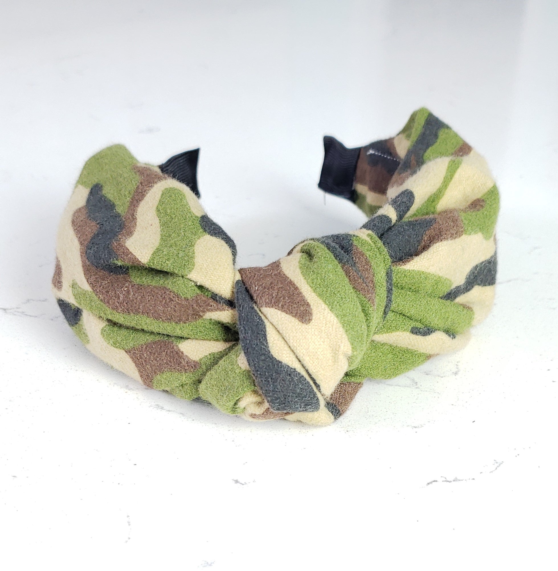 Camille Flannel Knotted Headband