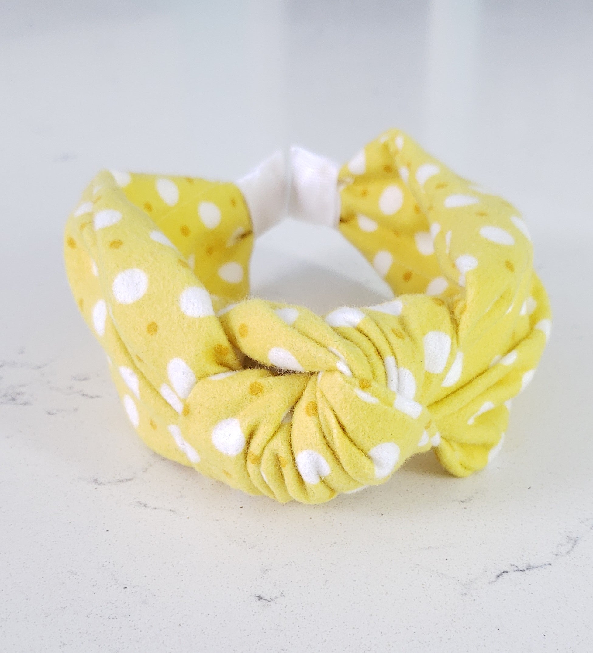 Sunny Flannel Knotted Headband