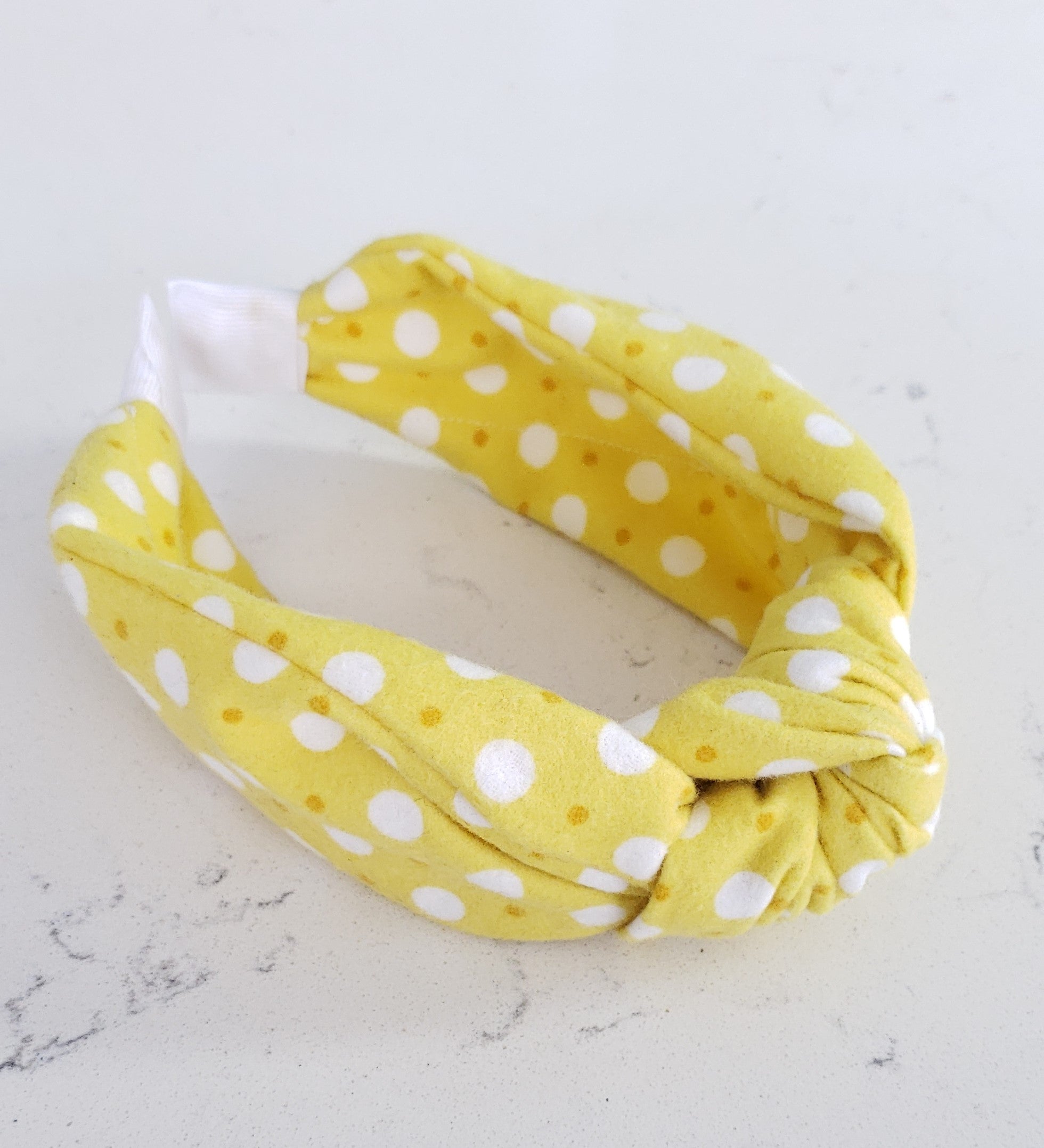 Sunny Flannel Knotted Headband