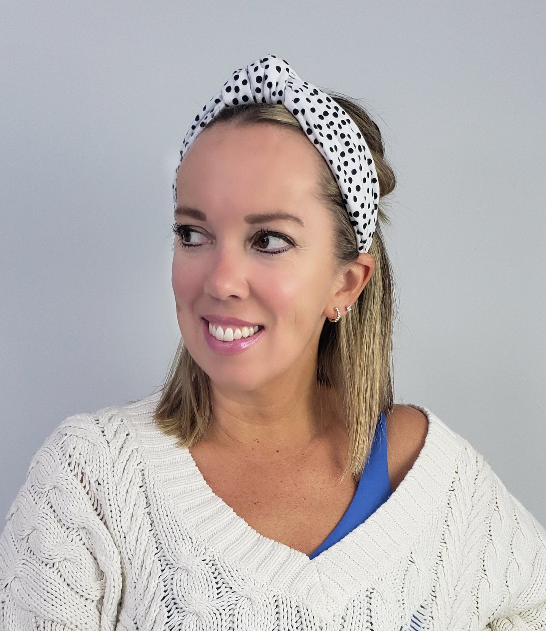 Millie Flannel Knotted Headband