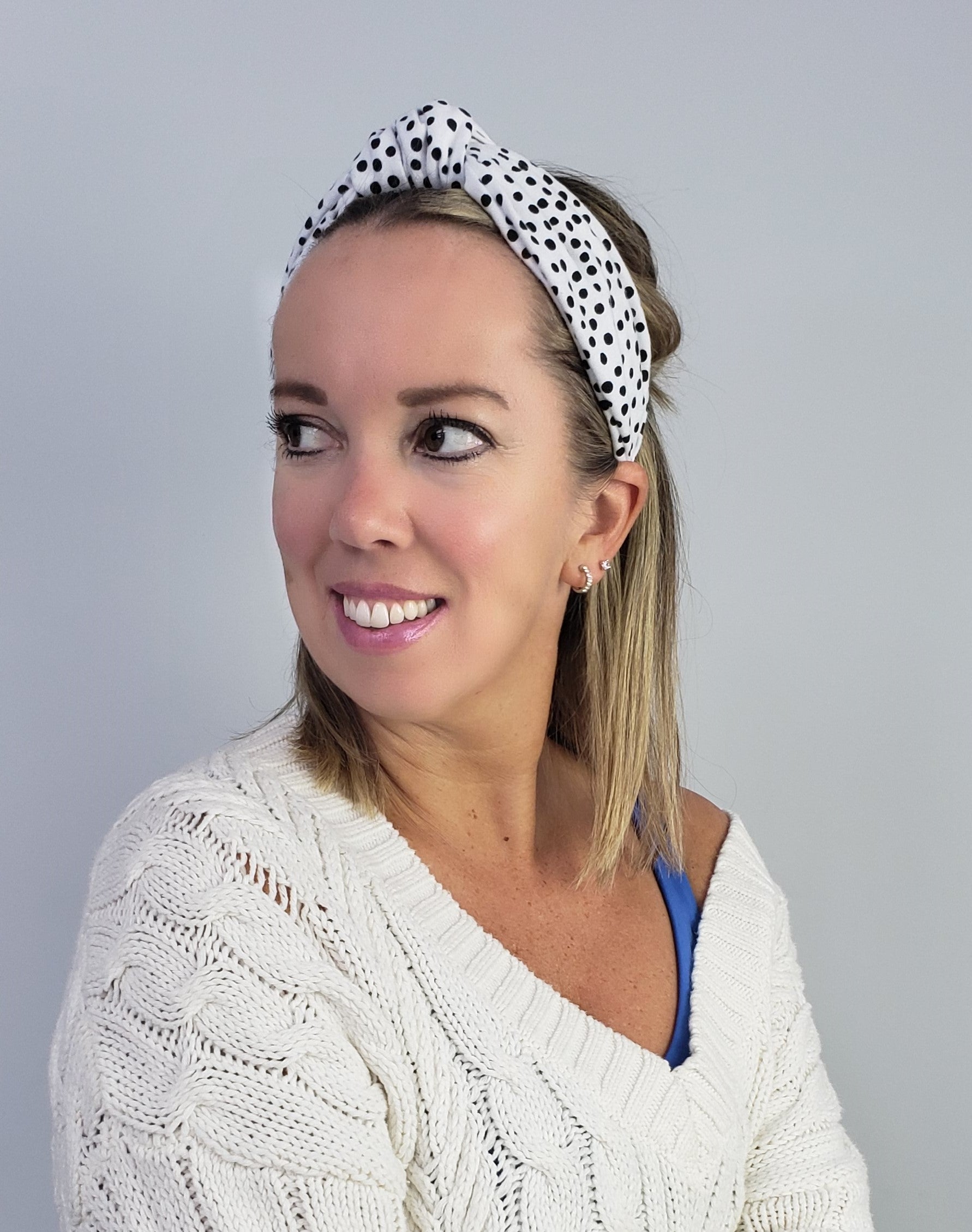 Millie Flannel Knotted Headband