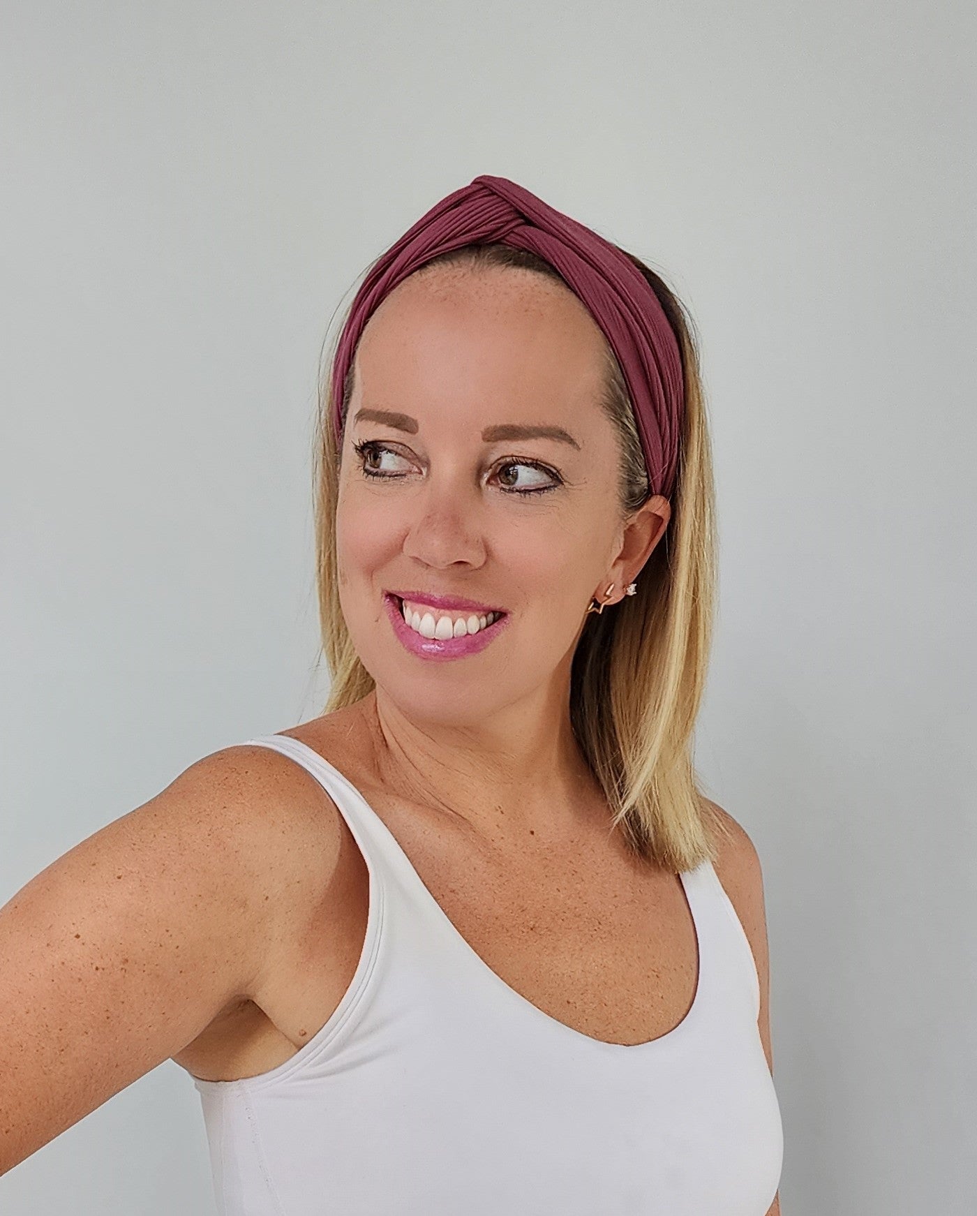 Ribbed Yoga Knot Collection Headband