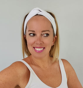 Ribbed Yoga Knot Collection Headband