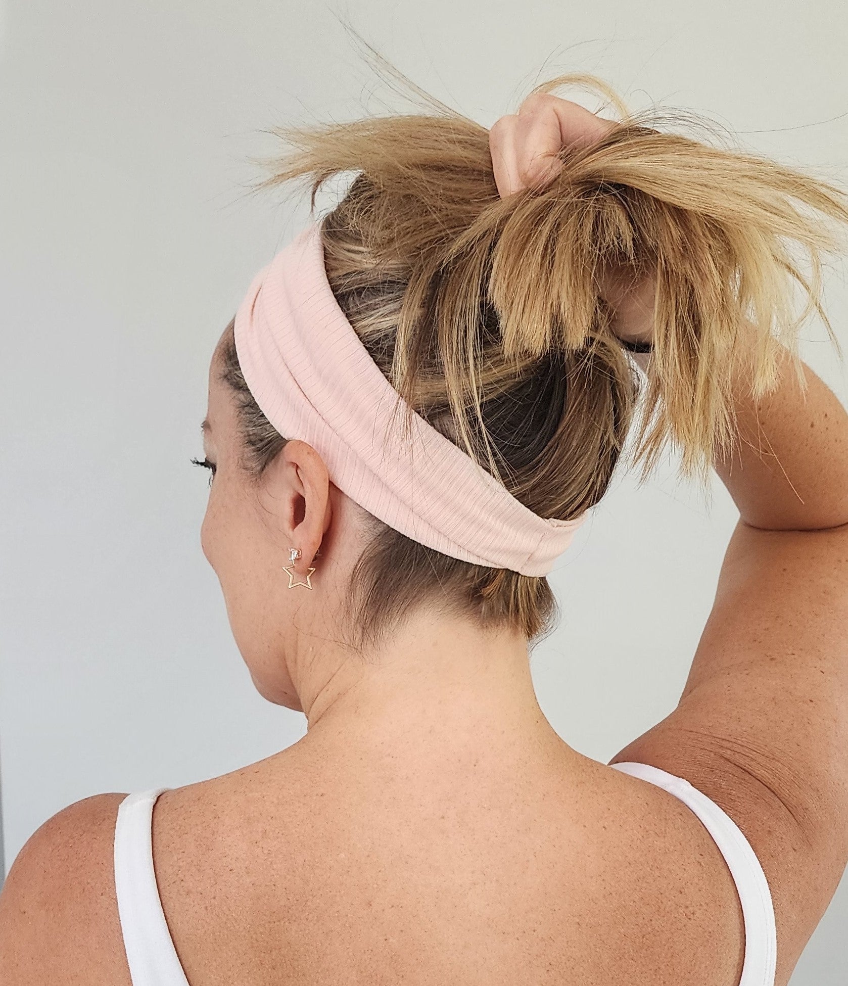 Ribbed Yoga Knot Collection Headband