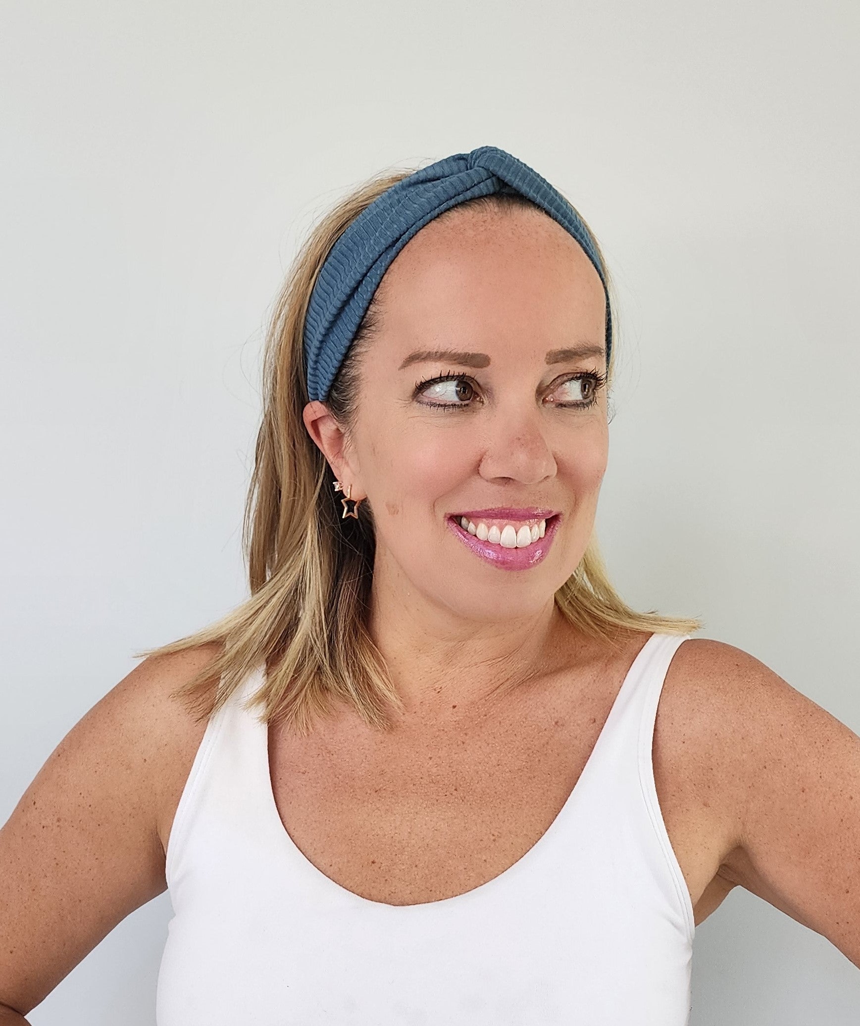 Ribbed Yoga Knot Collection Headband