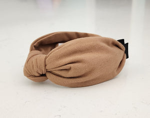 Solid Collection Knotted Headband