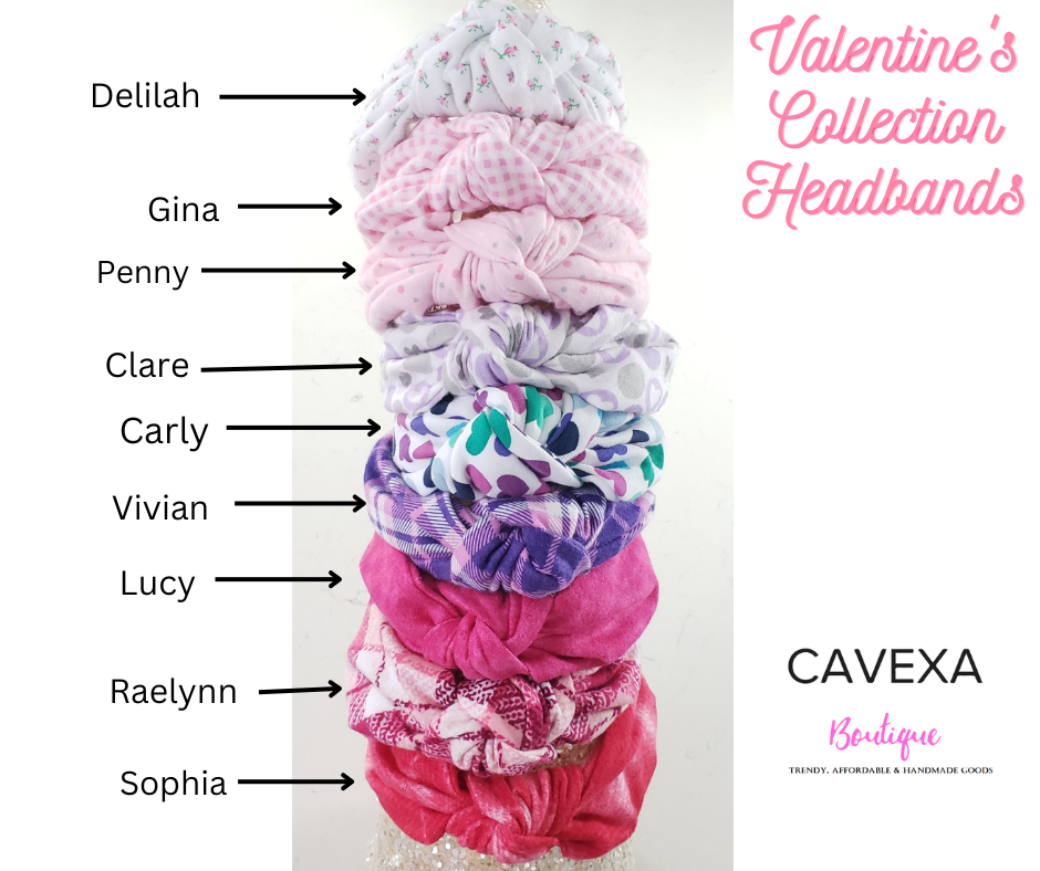 Valentine's Collection Knotted Headband