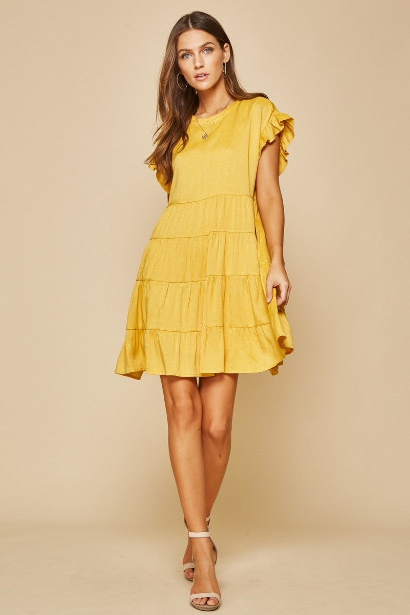 Babydoll Dress - Marigold