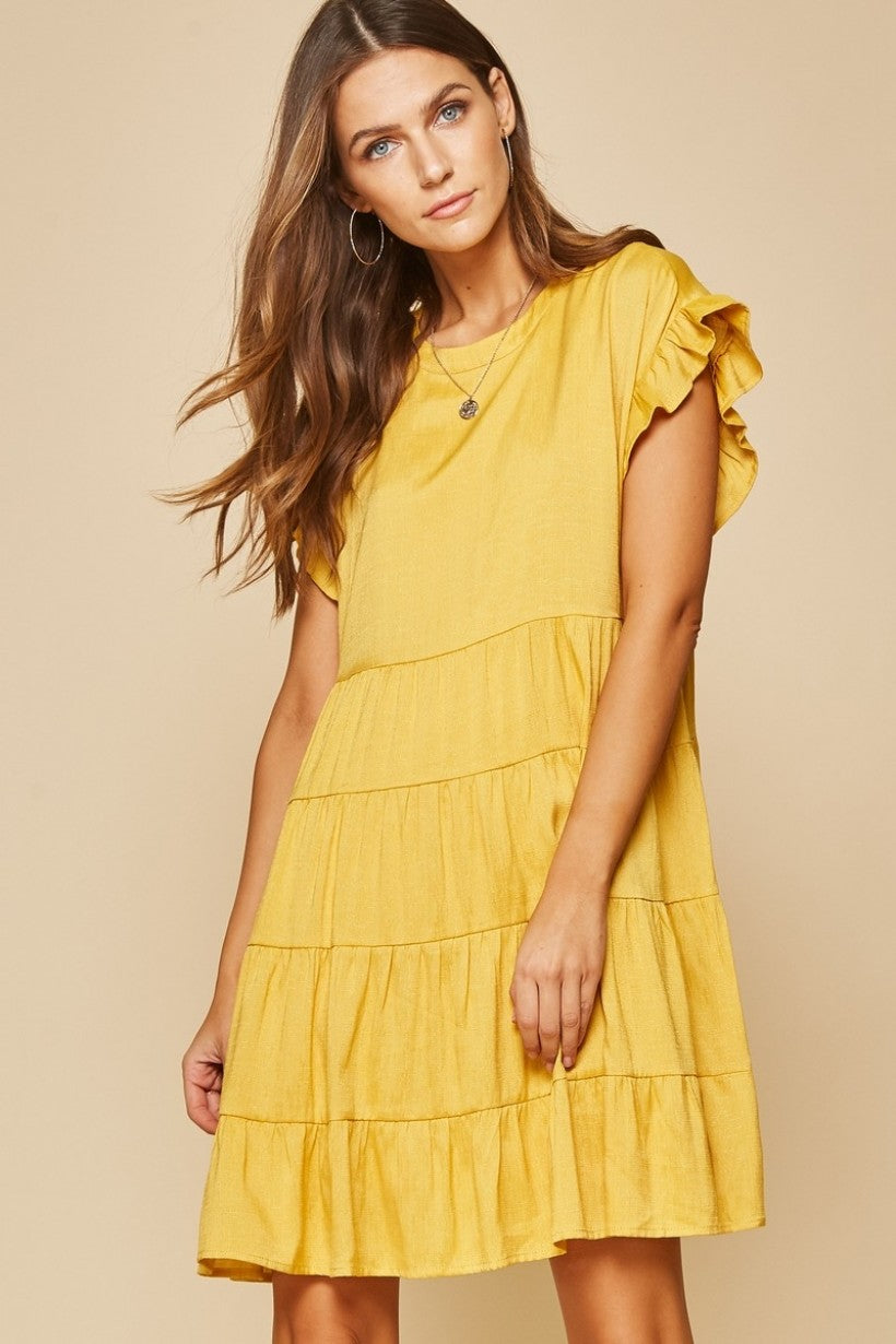 Babydoll Dress - Marigold