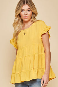 Babydoll Top - Marigold