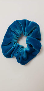 Blue Velvet Scrunchy