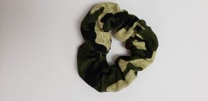 Camo Print Scrunchy