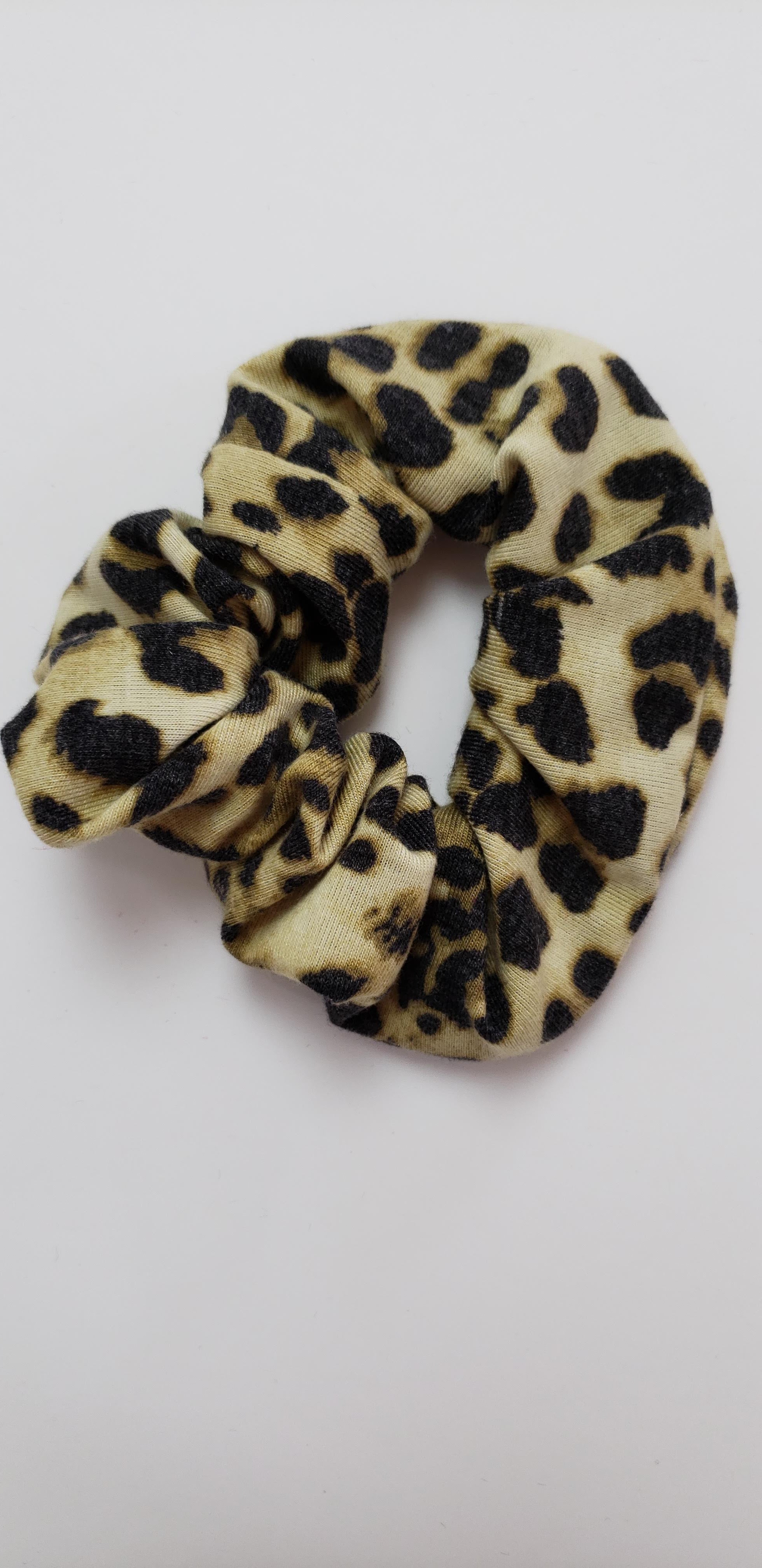 Cheetah Print Scrunchy