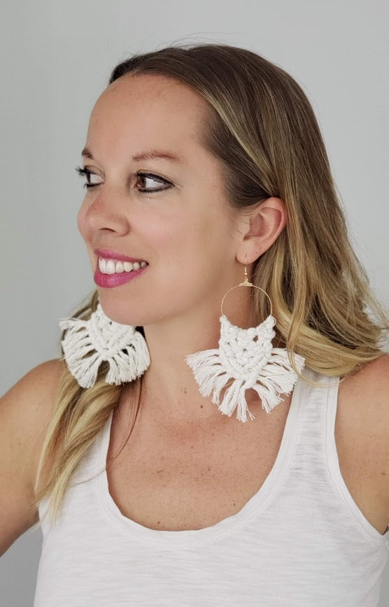 Macrame Earrings