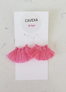 Mini Tassel Fan Earrings