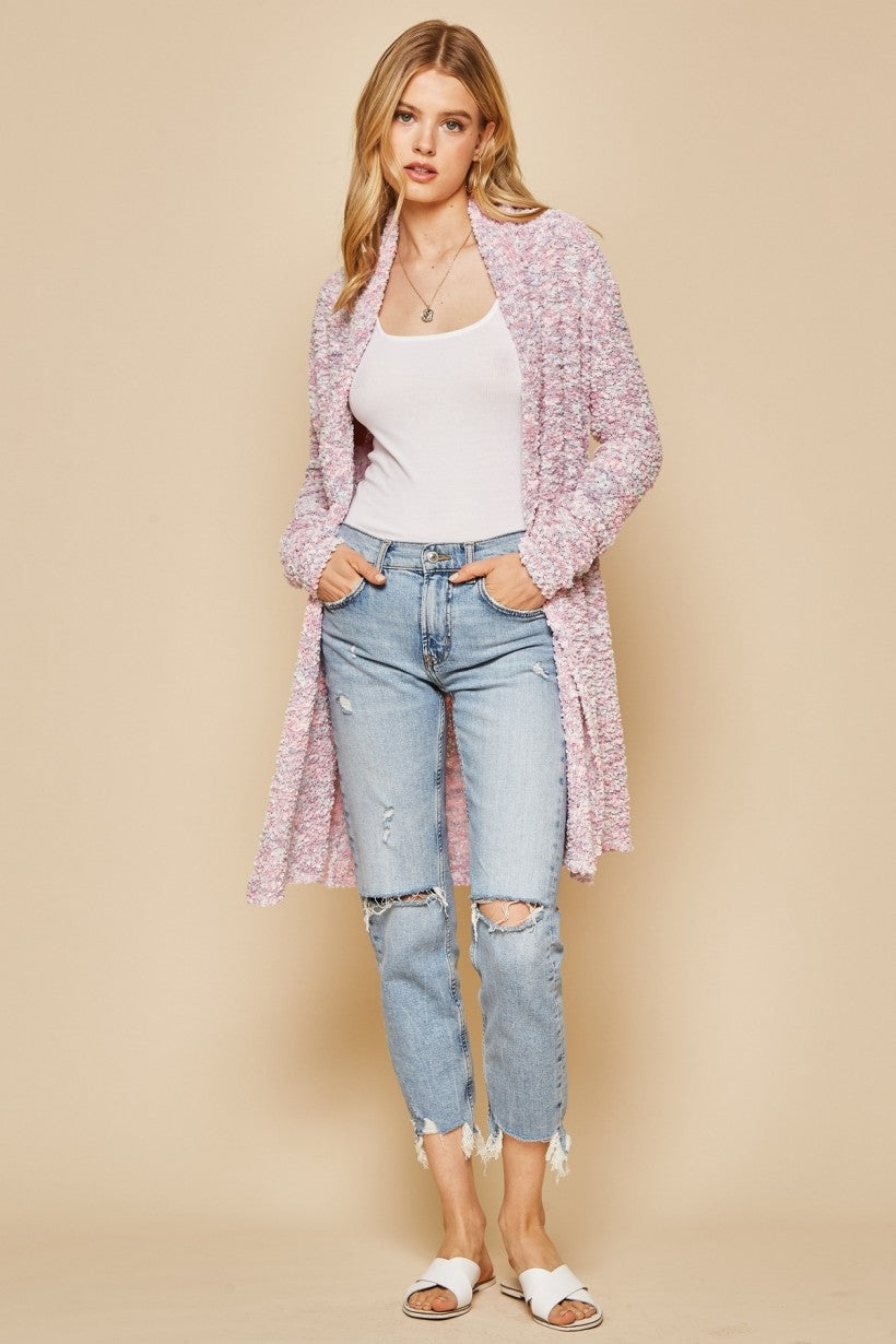 Soft & Cozy Cardigan - Pink