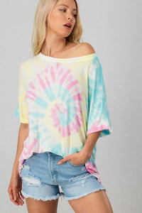 Tie Dye Top - Multi Color