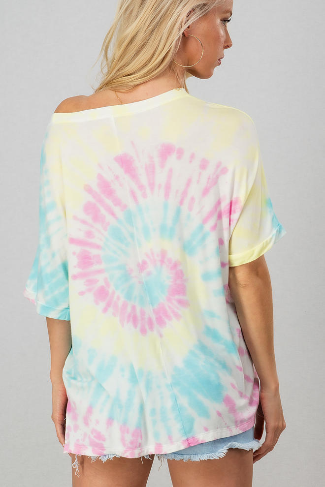 Tie Dye Top - Multi Color