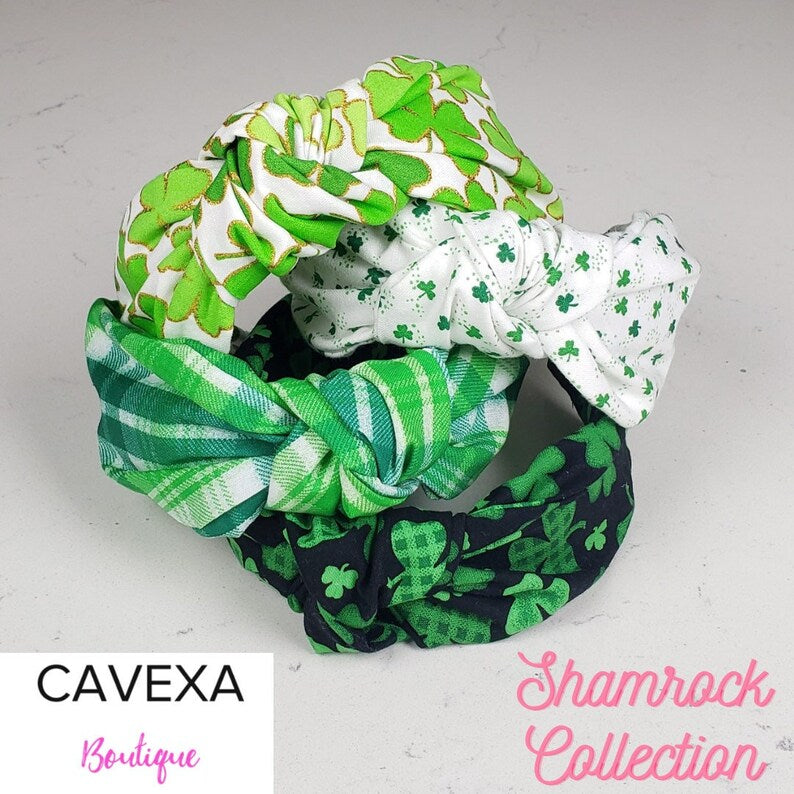 Shamrock Collection Knotted Headband