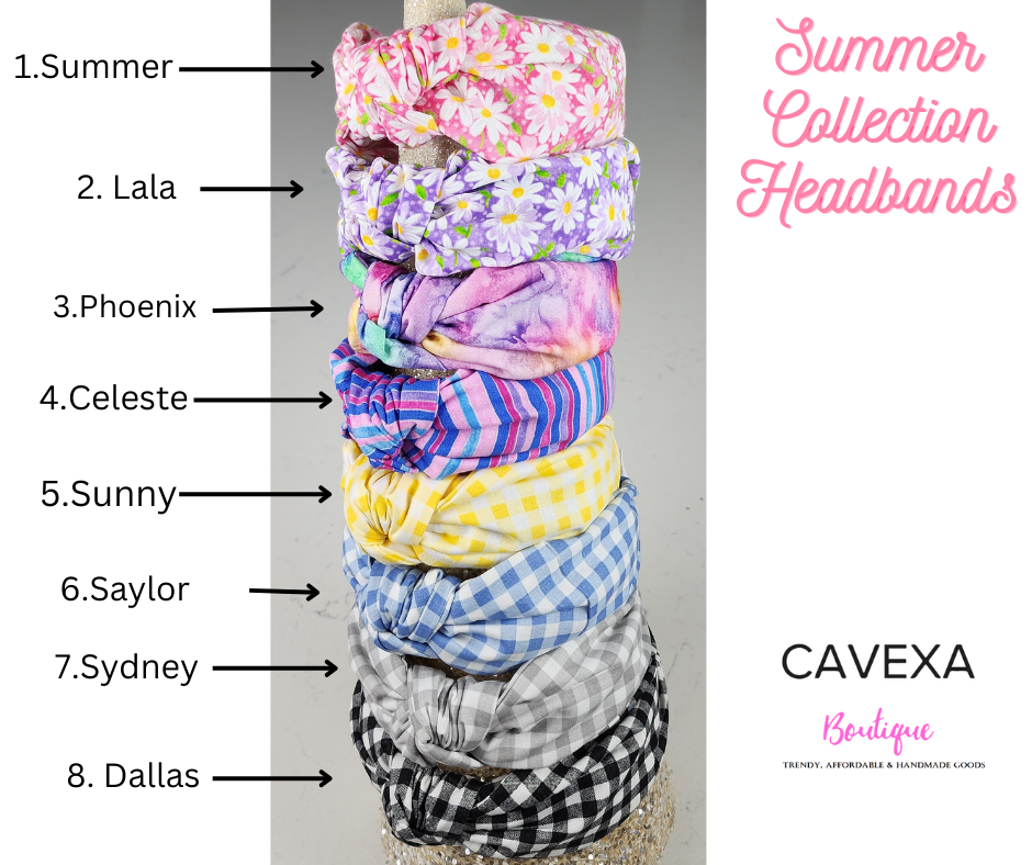 Summer Collection Knotted Headband