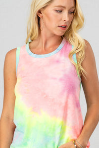 Tie Dye Sleeveless Tank